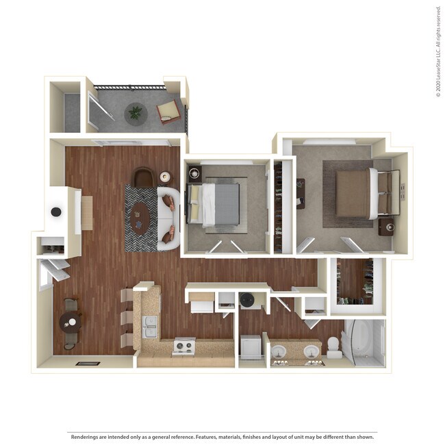 Unit 1634 1631 floor plan